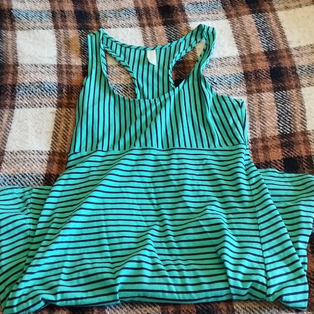Pinstripe summer dress
